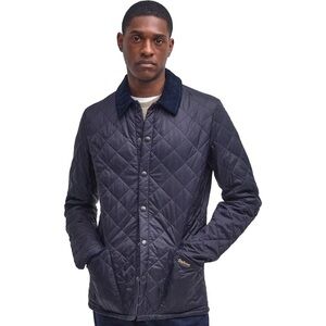 Barour Heritage Liddesdale Quilted Jacket Navy XL